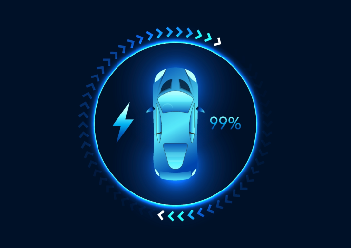 representation of a BYD EV