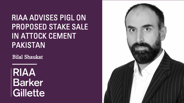 [NEWS] RIAA advises PIGL on proposed stake sale in Attock Cement Pakistan