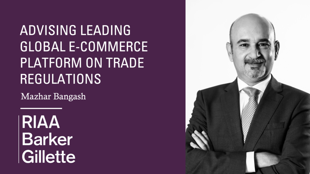 Advising leading global e-commerce platform